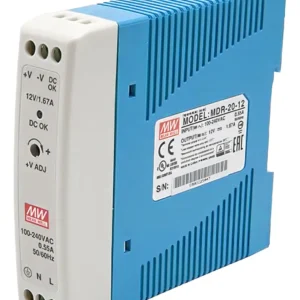 FUENTE DE PODER A RIEL DIN 220VAC A 12VCC